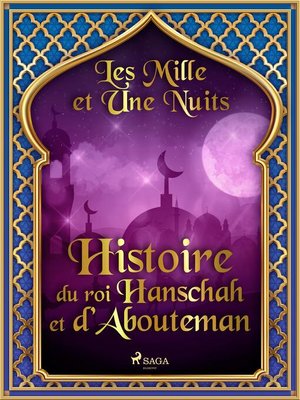 cover image of Histoire du roi Hanschah et d'Abouteman